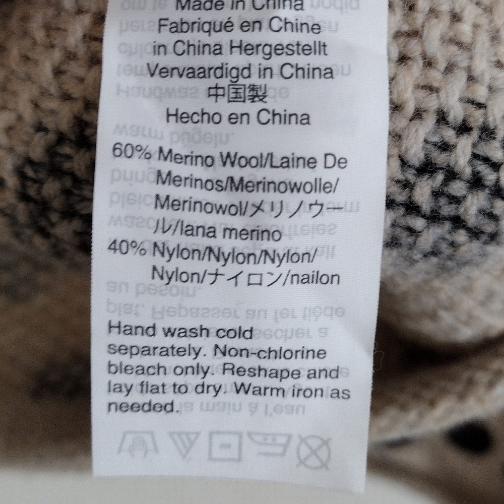 Madewell Cream and Black Polka Dot Sweater - Picture 8 of 9